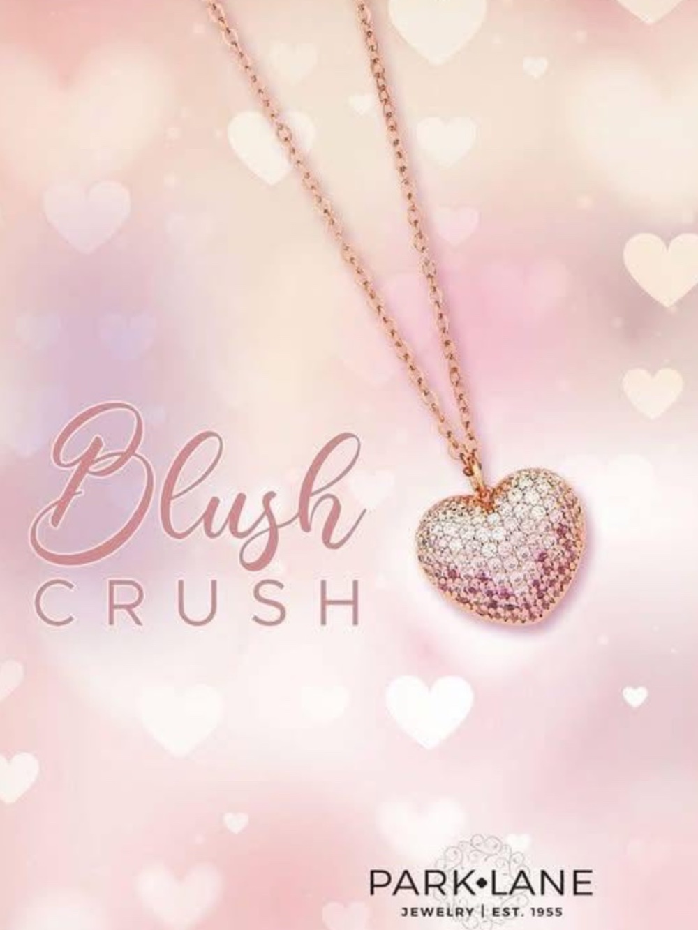 Park Lane Blush Crush Necklace NWT